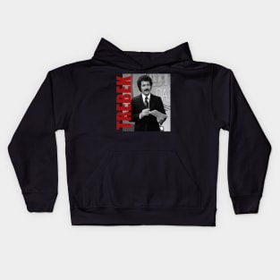 Alex Trebek - Retro Aesthetic Fan Art Kids Hoodie